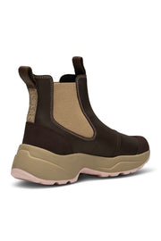 Siri Waterproof WL957 |  Chocolate/Light Lilac | Rubber Boots fra Woden