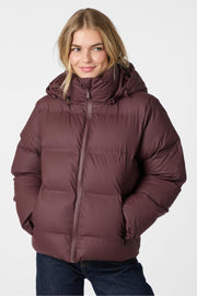 Fox C Puffer Jacket | Bordeaux | Jakke fra Neo Noir