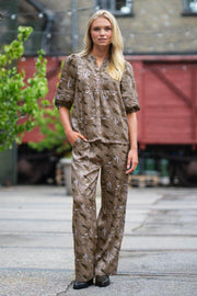 Camilla Blouse 2838 | Mole | Bluse fra Prepair