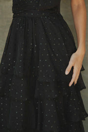 Marli Glitz Dress | Black | Kjole fra Neo Noir