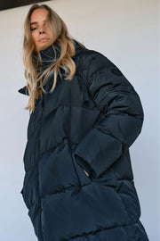 Nova Avon Down Jacket  | Black | Jakke fra Mos Mosh