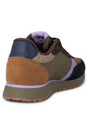 Ronja WL740 | Dark Olive/Orchid | Sneakers fra Woden