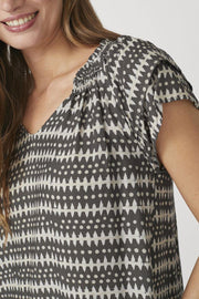 Sunrise Crop CayaCC Dress | Mocca | Kjole fra Co'couture