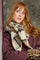 Leoni Chequered Scarf | Creme | Tørklæder fra Black Colour