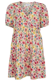 Ester Ss Dress | Multicolor Flower | Kjole fra Liberté