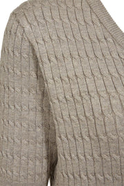 Dalva Pullover 205549 | Silver Mink Melange | Strik fra Freequent