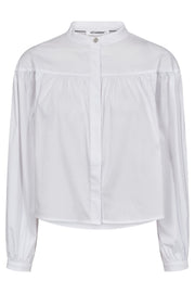 Co Crisp Crystal Shirt 35601 | White | Bluse fra Co'couture