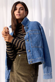 Hannah Jacket | Denim jakke fra French Laundry