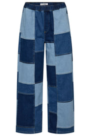 PatchCC Denim Pant | Denim Blue | Bukser fra Co'couture