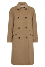 Venice Wool Coat  | Tannin | Jakke fra Mos Mosh