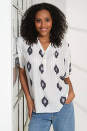 Belinda Blouse SS 2734 | Off white | Bluse fra Prepair
