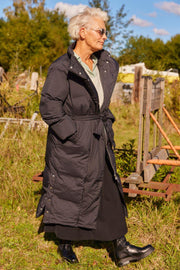 Lilly Long coat | Sort | Frakke fra French Laundry
