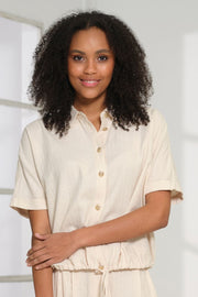 Lucia Blouse 2722 | Off white | Bluse fra Prepair