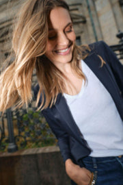 Blake Night Blazer | Navy | Blazer fra Mos Mosh