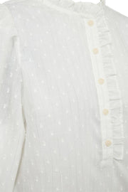 Dina Blouse 206719 | Star Off-White Mel | Bluse fra Freequent