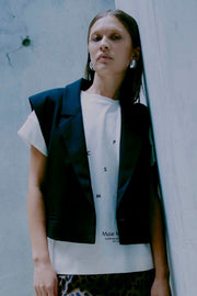Tailor Short Waistcoat 203883 | Black | Jakke fra Copenhagen Muse