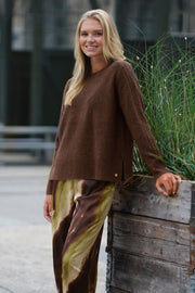 Zoe Knit 2852 | Chocolate Brown | Strik fra Prepair