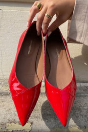 Make Passion Patent Ballerina | RedPatent | Ballerina fra Copenhagen Shoes