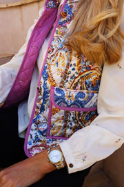 Mimi Vest | Blue Rose Paisley | Vest fra Liberté