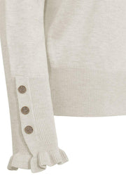 Katie Pullover 205095 | Moonbeam Melange | Strik fra Freequent