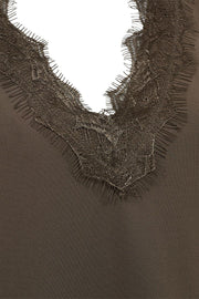 Bicco Top 206329 | Morel | Top fra Freequent