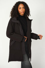 Relena Turtleneck SS Knit | Black | Strik fra Mos Mosh