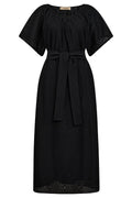 Phia SS Sina Spitzenkleid | Schwarz | Kleid von Mos Mosh