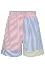 Viola Shorts | Mint Blue Pink Stripe | Shorts fra Liberté