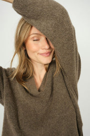 Thora Aidy Polo Knit | Falcon | Strik fra Mos Mosh