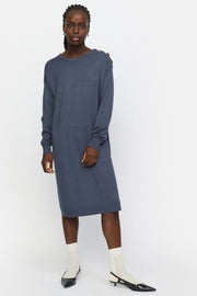 SREpira Dress Knit | Ombre Blue | Kjole fra Soft Rebels