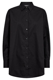 Danika Rhin Shirt  | Black | Skjorte fra Mos Mosh