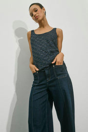 Colette Lyon JeansLong | Dark Blue | Jeans fra Mos Mosh