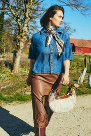 Milo Shirt 206340 | Medium Blue Denim | Skjorte fra Freequent