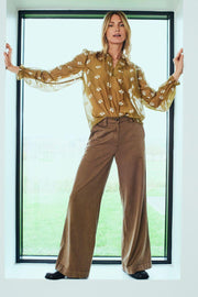 Lia Pants 206335 | Morel | Bukser fra Freequent