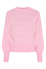 Alisee Knit | Pink9512/Bianco | Strik fra Marta du chateau