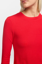 SRFenja O-neck Top SRAW22-300 |  Racing Red | T-shirt fra Soft Rebels