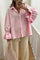 Fiona Floral Sleeve Shirt | Pink | Skjorte fra Avery