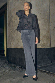 Dara Deluxe Jeans 32' | Grey | Jeans fra Mos Mosh