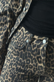 Simona Leopard Pants | Leopard | Bukser fra Neo Noir