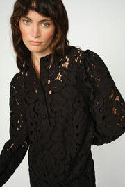 Lusille Ylette Dress | Black | Kjole fra Mos Mosh