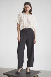 Triangle SS Blouse 35765 | Off white | Top fra Co'couture
