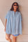 Hevea Tunic | Blå | Skjorte fra Atelier C