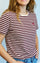 Mian Tee 208288 | Moonbeam W. Port Royale | T-Shirt fra Freequent