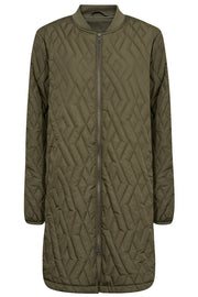Lola Quilt Jacket | Army | Jakke fra French Laundry