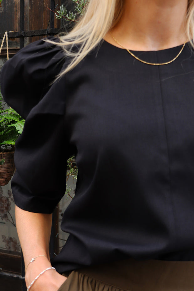 Winnie Blouse | Black | Bluse fra Liberté