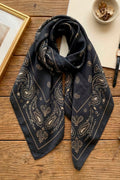 Paisley Penny Scarf | Black