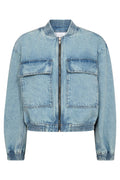 Arona Bomber 40038 | Pale Blue | Jakke fra Co'couture