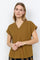 Chloe Tee Top | Army | Skjorte fra French Laundry
