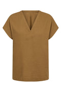 Chloe Tee Top | Army | Skjorte fra French Laundry – nedsat