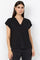 Chloe Tee Top | Sort | Skjorte fra French Laundry